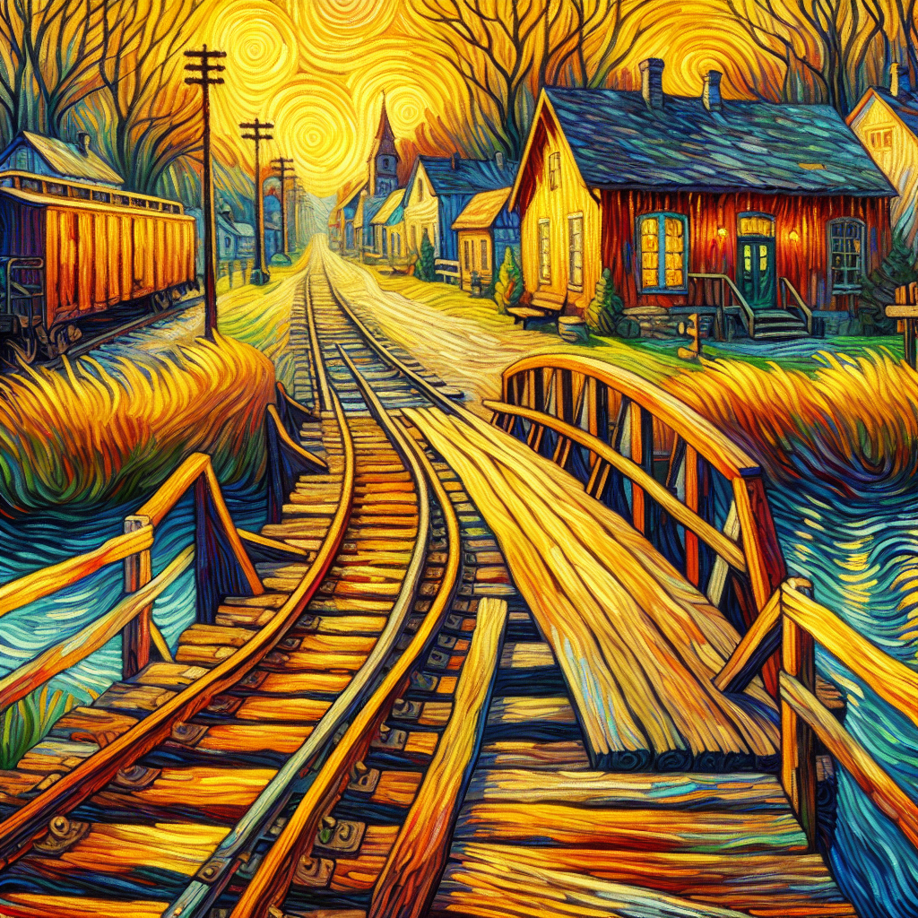 dunlap.directory-small-town-living—an-old-wooden-tressel-bridge-over-a-railrod-tracks-or-creek3