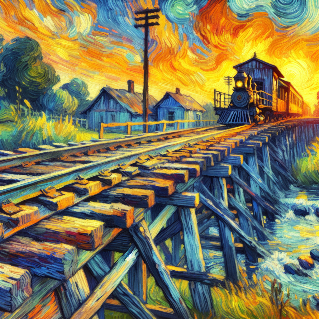 dunlap.directory-small-town-living—an-old-wooden-tressel-bridge-over-a-railrod-tracks-or-creek6