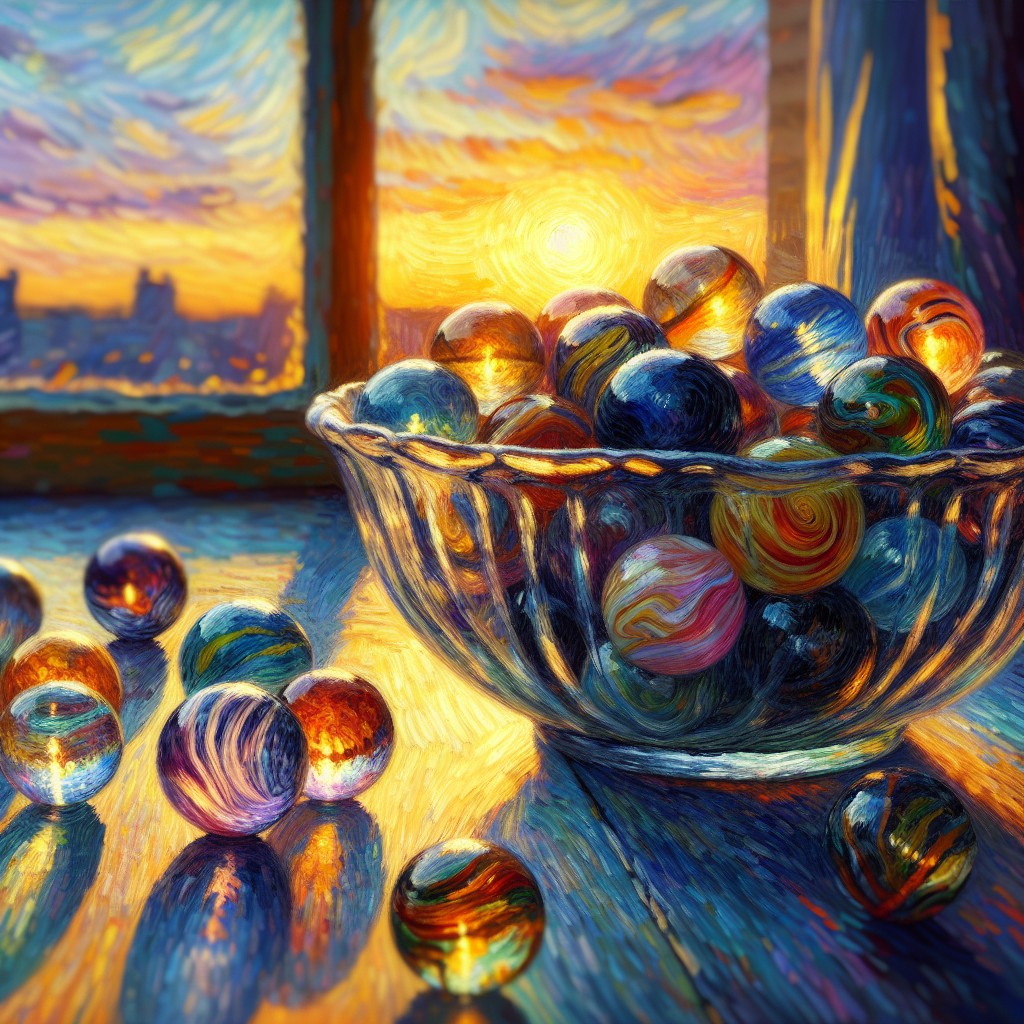 Colorful Marbles – Commercial – Product Style Colorful Marbles - Commercial - Product Style