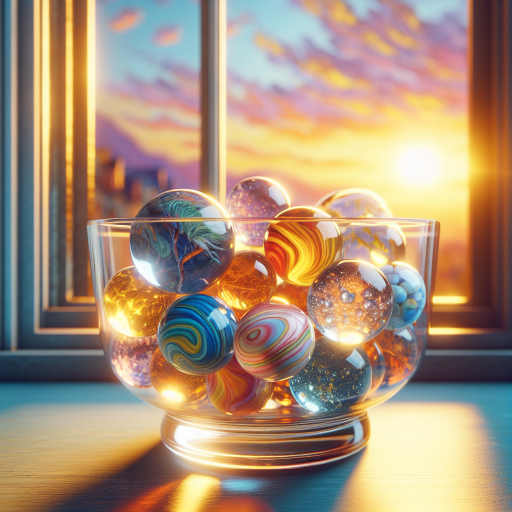 Colorful Marbles - Commercial - Product Style