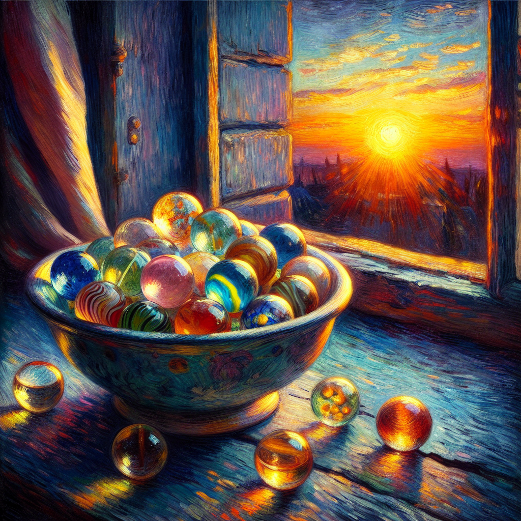 Colorful Marbles - Nostalgic Emotional Tone