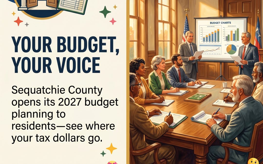 Sequatchie County 2027 Budget Work Session — June 8 at Courthouse 📋