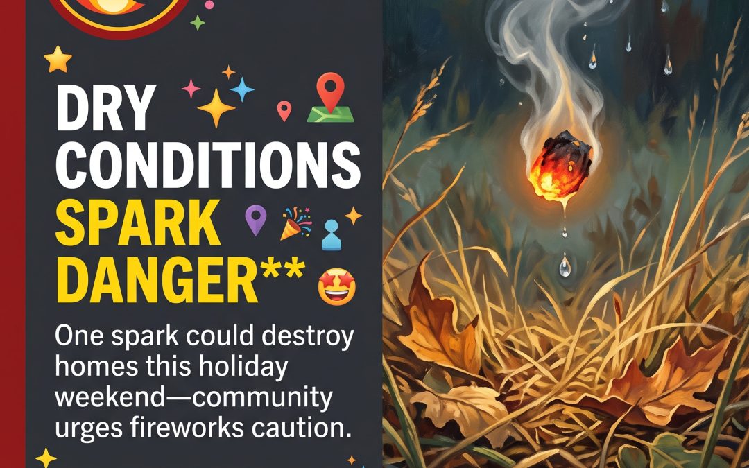 🎆 Dry Conditions Spark Fireworks Safety Warnings Across Sequatchie Valley Before July 4th