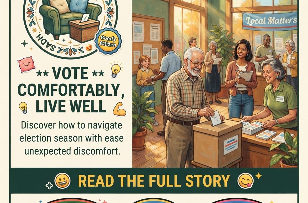 🗳️ Election Season Survival Guide: How to Avoid “Voter’s Hemorrhoids” While Making Your Voice Heard