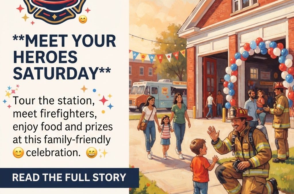 🚒 Foster Falls Fire Department Open House Coming Saturday