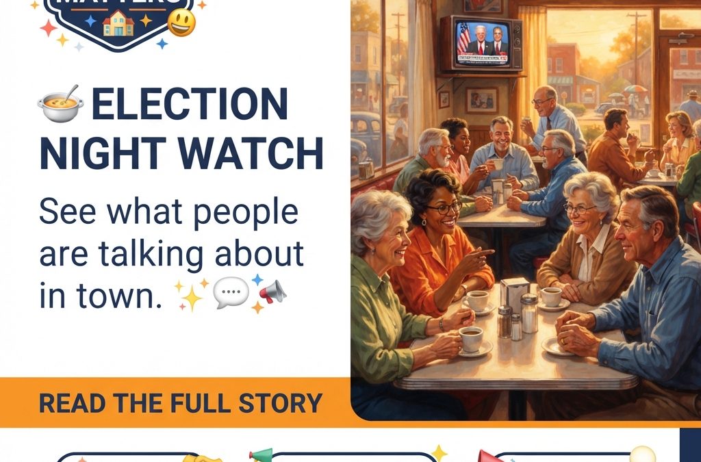 🍲 Election Night Watch Party with Red Beans & Rice in Dunlap, TN — Free Community Gathering