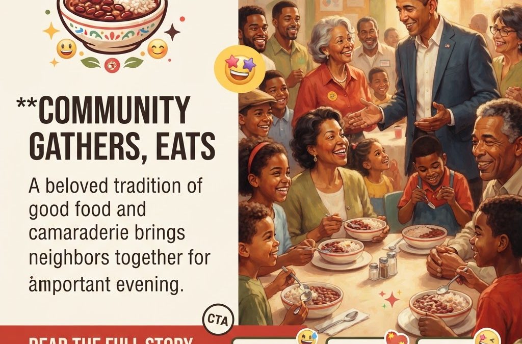 🍲 Election Night Watch Party & Red Beans & Rice in Dunlap — Free Food & Community Celebration