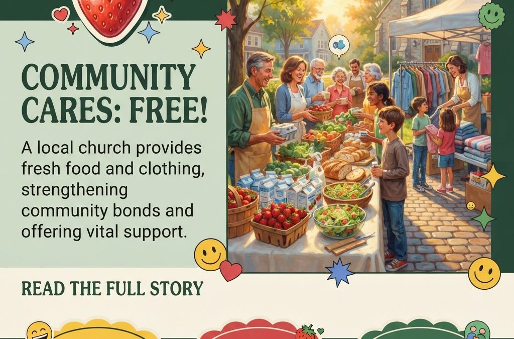 🍓 Free Food & Clothing Giveaway at Bon Air Mountain Community Church – Sparta, TN 🎉