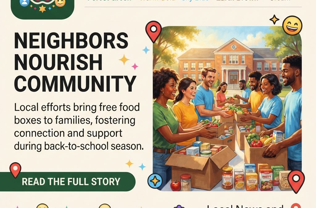 🍎 Free Food Distribution Today: Hixson Middle School Back Side at 10 AM