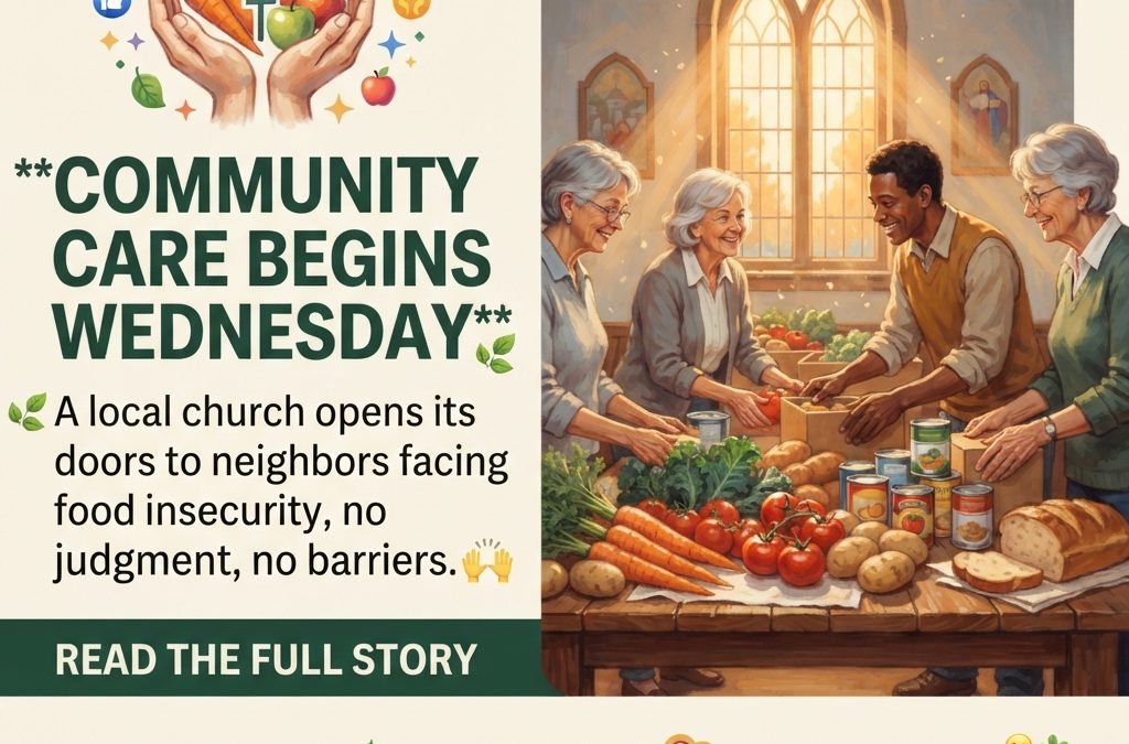 🤝 Mineral Springs Food Pantry Opens Wednesday in Whitwell