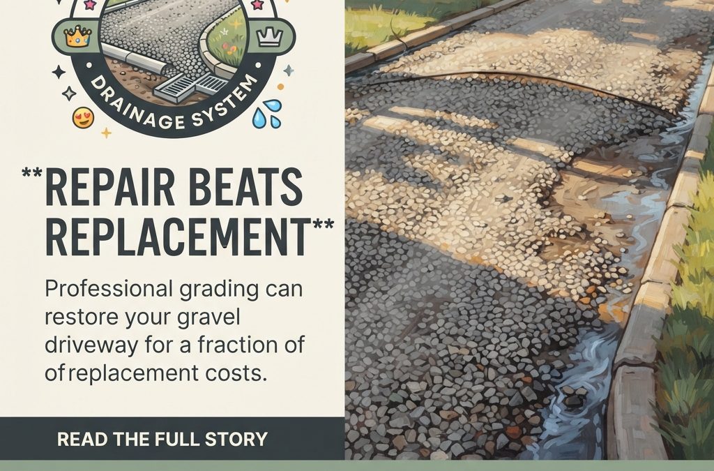 🚜 Gravel Driveway Repair in Cleveland — Why Professional Grading Matters More Than You Think
