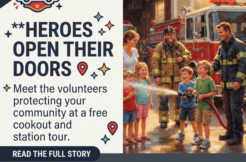 🚒 Meet Cagle Volunteer Fire Department at Free Open House & Cookout in Dunlap