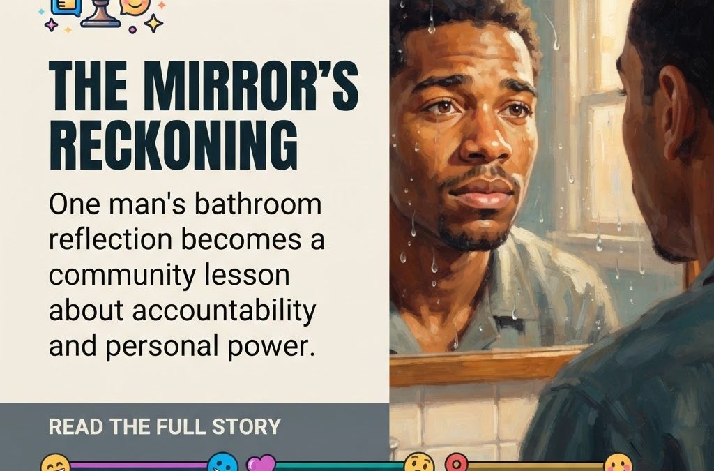 🪞 A Mirror’s Wisdom: One Man’s Journey From Blame to Accountability