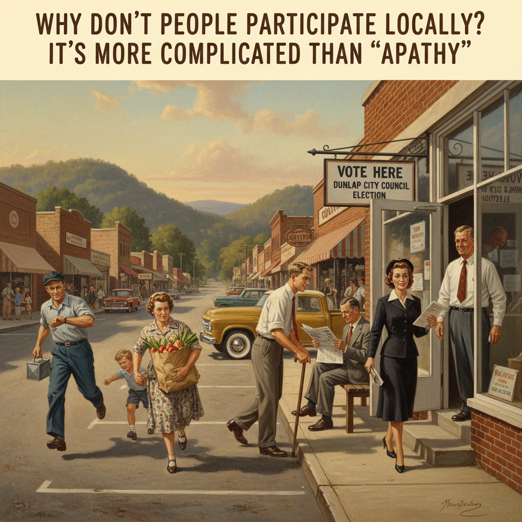 Why Don’t People Participate Locally? It’s More Complicated Than “Apathy”