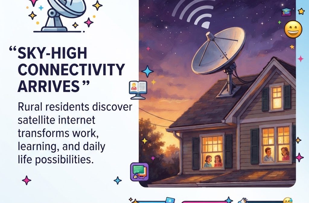 🛰️ Local Business Shares Starlink Satellite Internet Experience with Community