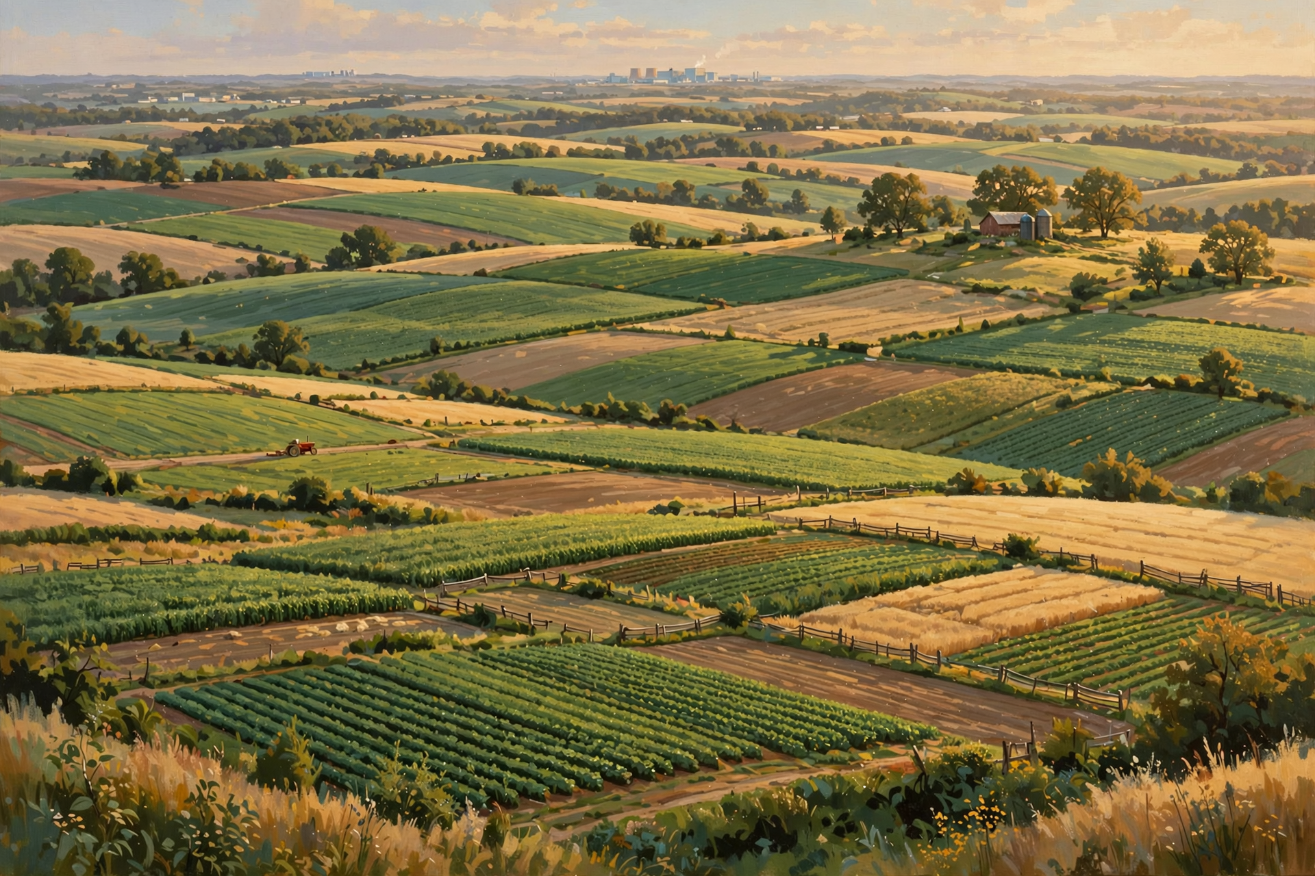 Illustration for 🚜 Now Compare Data Centers With American Farms