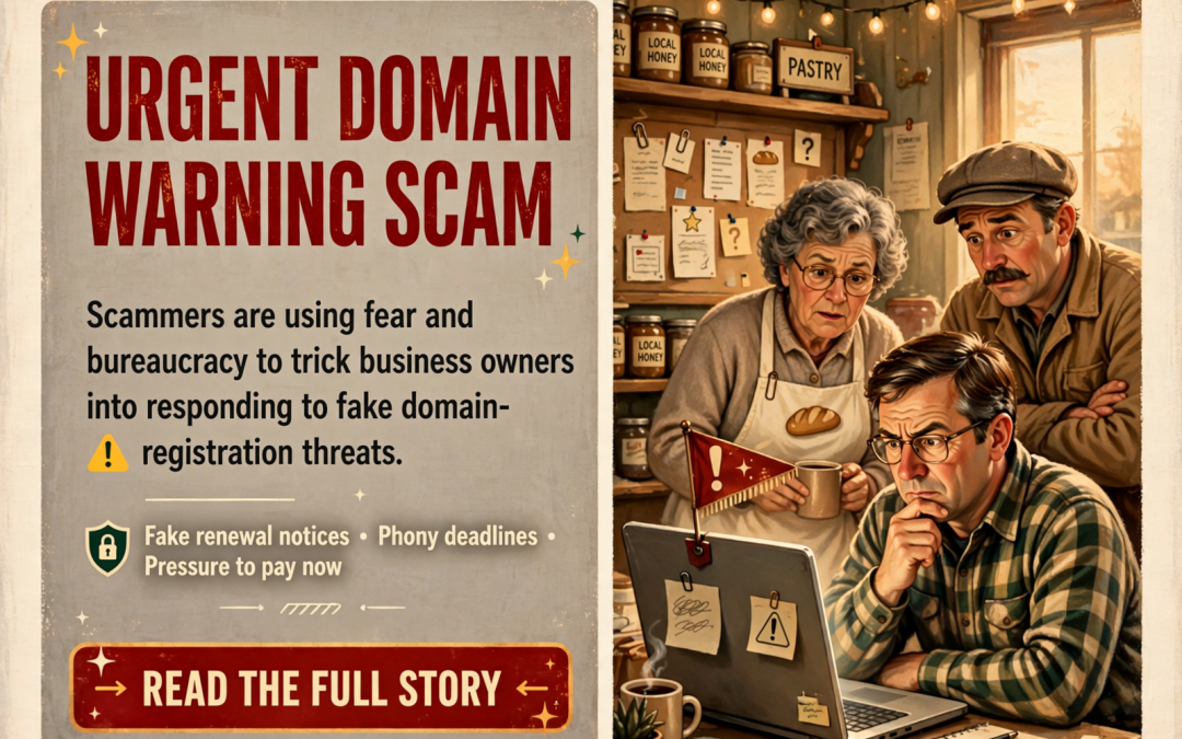 🚨 Someone in China Wants Your Business Name — Or Do They? A Scam Warning for Dunlap Businesses