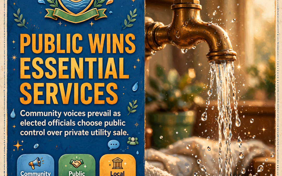 🏛️ Dayton City Council Votes to Keep Water and Sewer Departments Under City Control