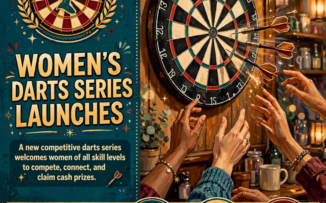 🎯 Upper Cumberland Women’s Darts Series Launches in Sparta – September 29