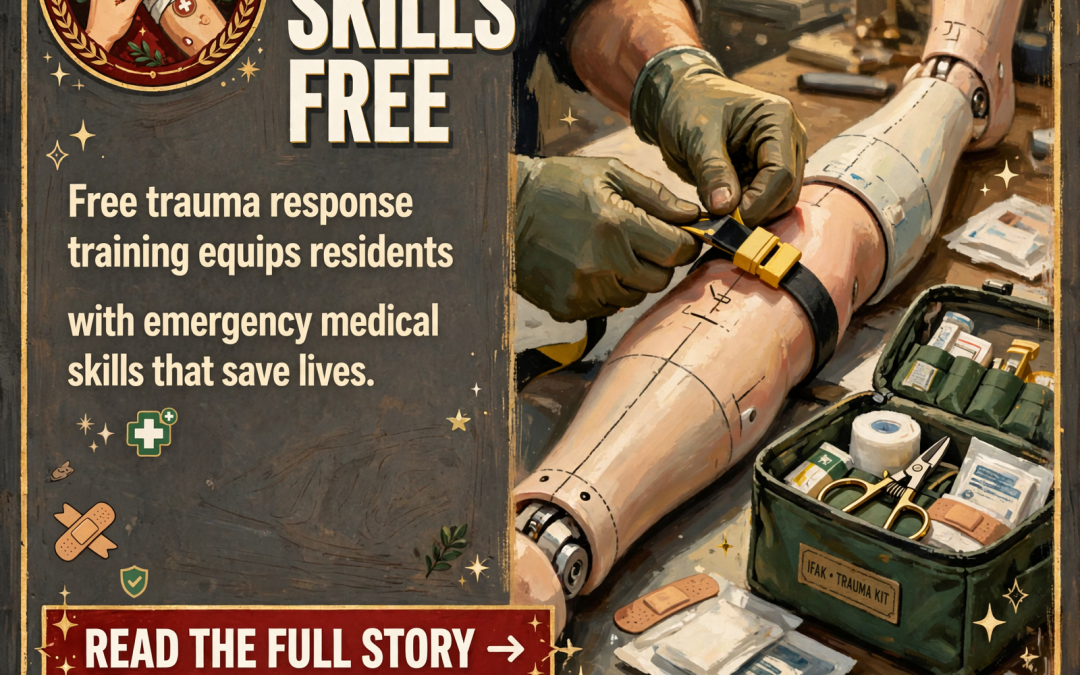 Free Basic Trauma Response Course Coming to Dunlap – October 10, 2026 🚑