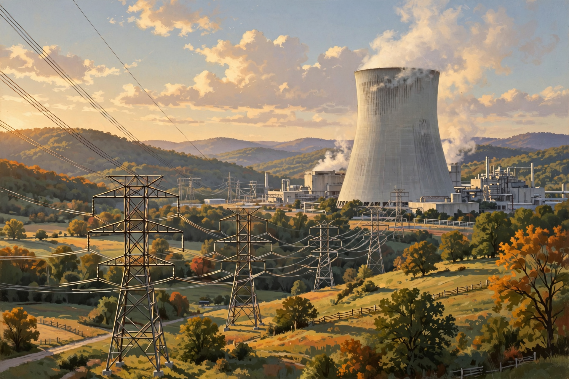 Illustration for ⚛️ Data Centers May Accidentally Help Bring Nuclear Power Back