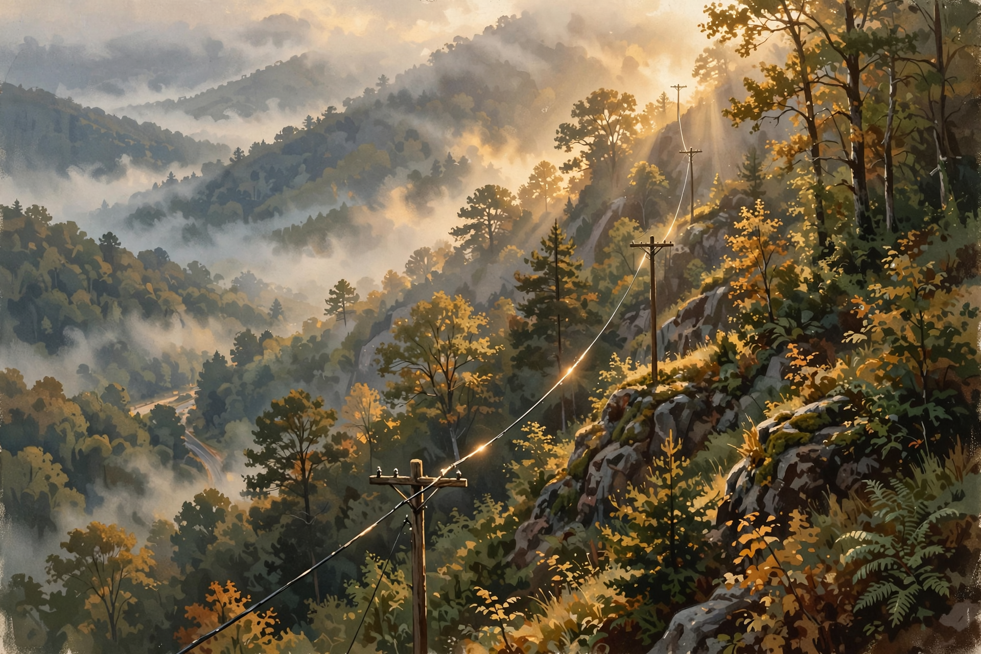 Illustration for The Fiber Reached the Mountain. Did Opportunity Come With It?