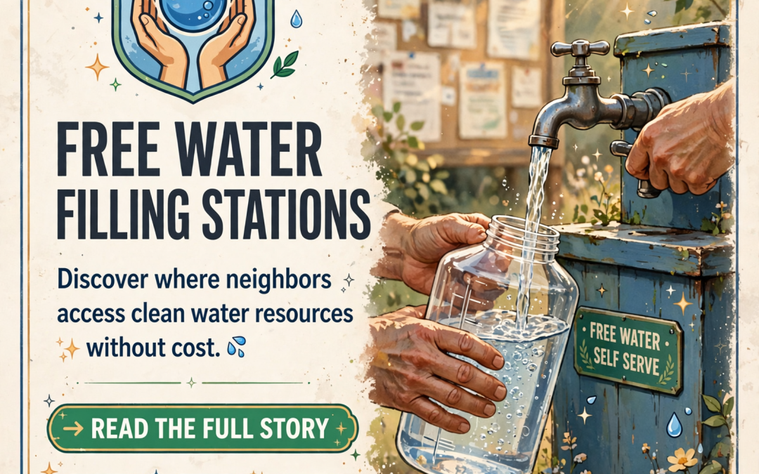 💧 Where to Fill Water Jugs for Free – Local Resources and Community Options