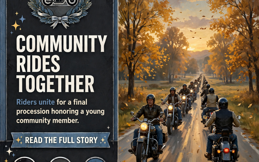 🏍️ McMinnville Motorcycle Community Gathers for Final Ride Honoring ShyLow Lea