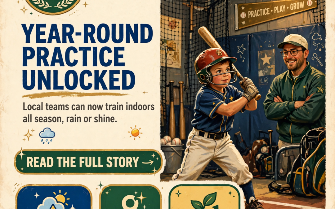 ⚾ The Cage Indoor Hitting Facility Now Booking Teams for October – Year-Round Practice Space Opens