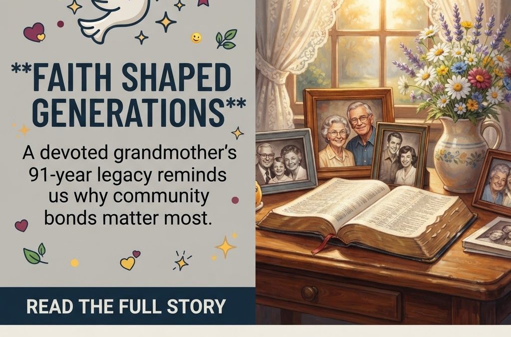 🕊️ Lola Pauline Hensley, Devoted Christian and Grandmother, Passes at 91 in Spencer