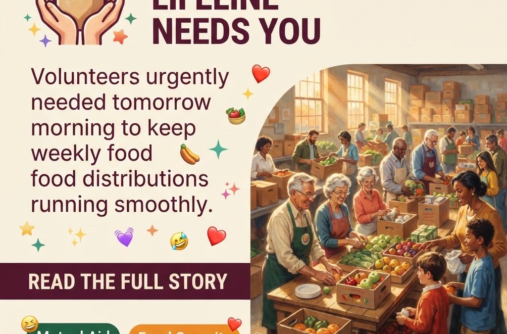 🍽️ Whitwell Food Bank Needs Volunteers This Week