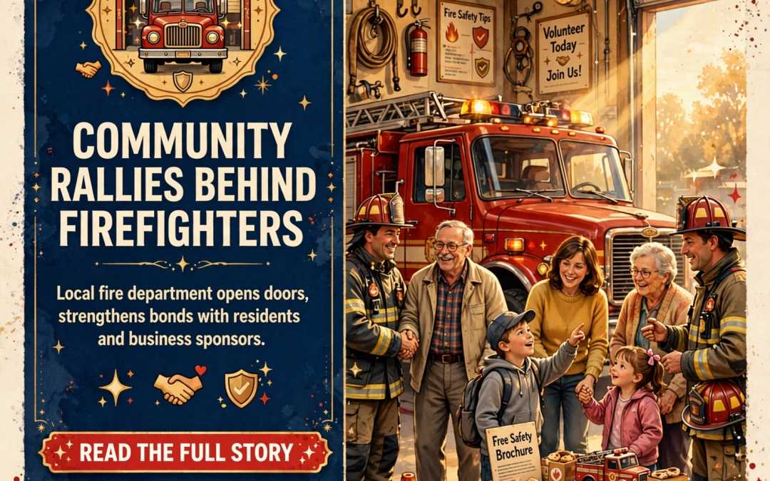 🚒 Cagle Volunteer Fire Department Open House Draws Community Support & Local Business Sponsors
