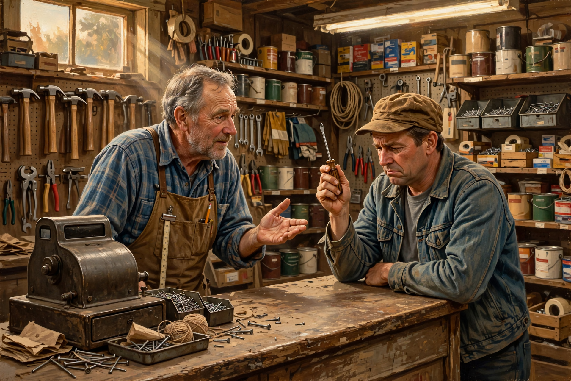 Illustration for 🔨 Billy’s Hardware and the Search for an Ethical Screwdriver