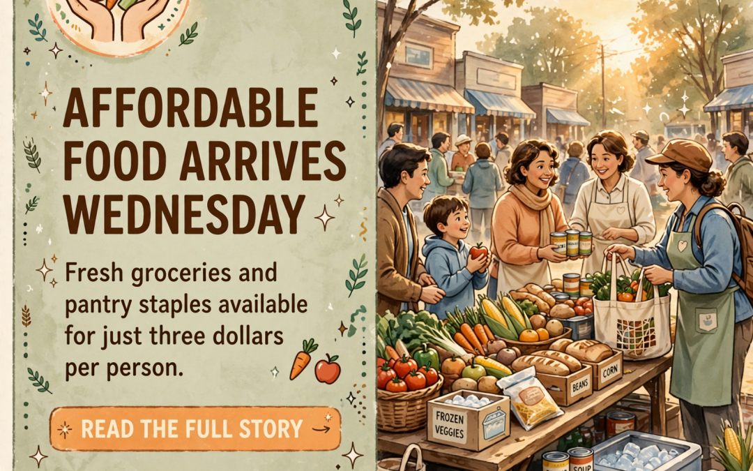 🥑 Community Food Distribution Coming September 17 – Fresh Produce, Pantry Staples, and More