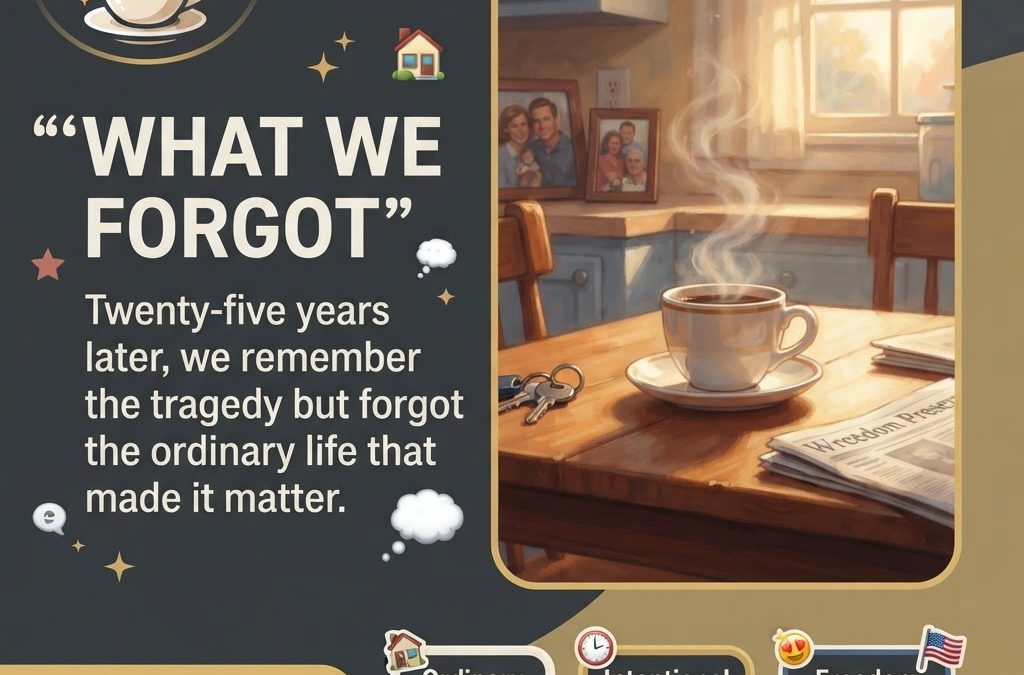 We Said We Would Never Forget. But We Forgot.