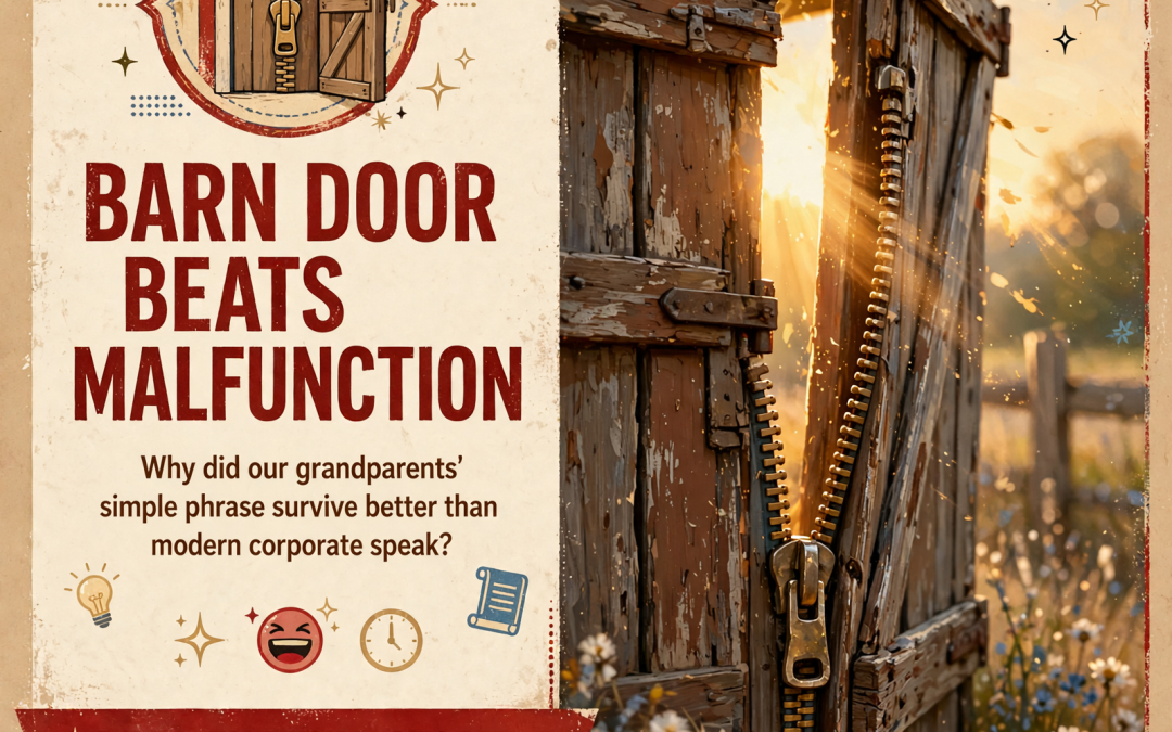 🐄 The Barn Door Was Open: Before We Started Calling It a Wardrobe Malfunction