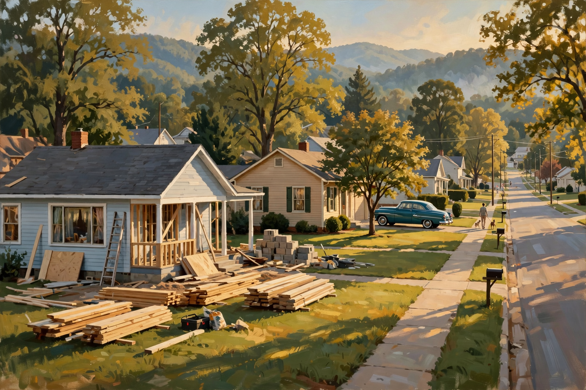 Illustration for 🏡 Keeping Up With the Joneses Used to Be Easier
