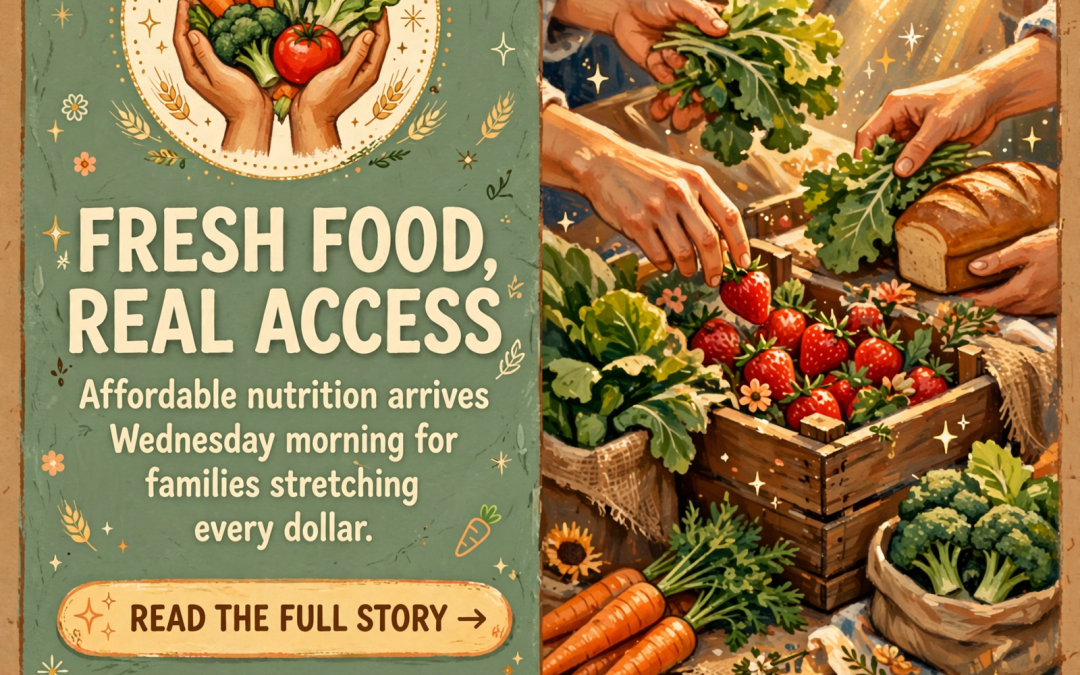 🥗 Fresh Food Distribution in Spencer – October 1, 2026