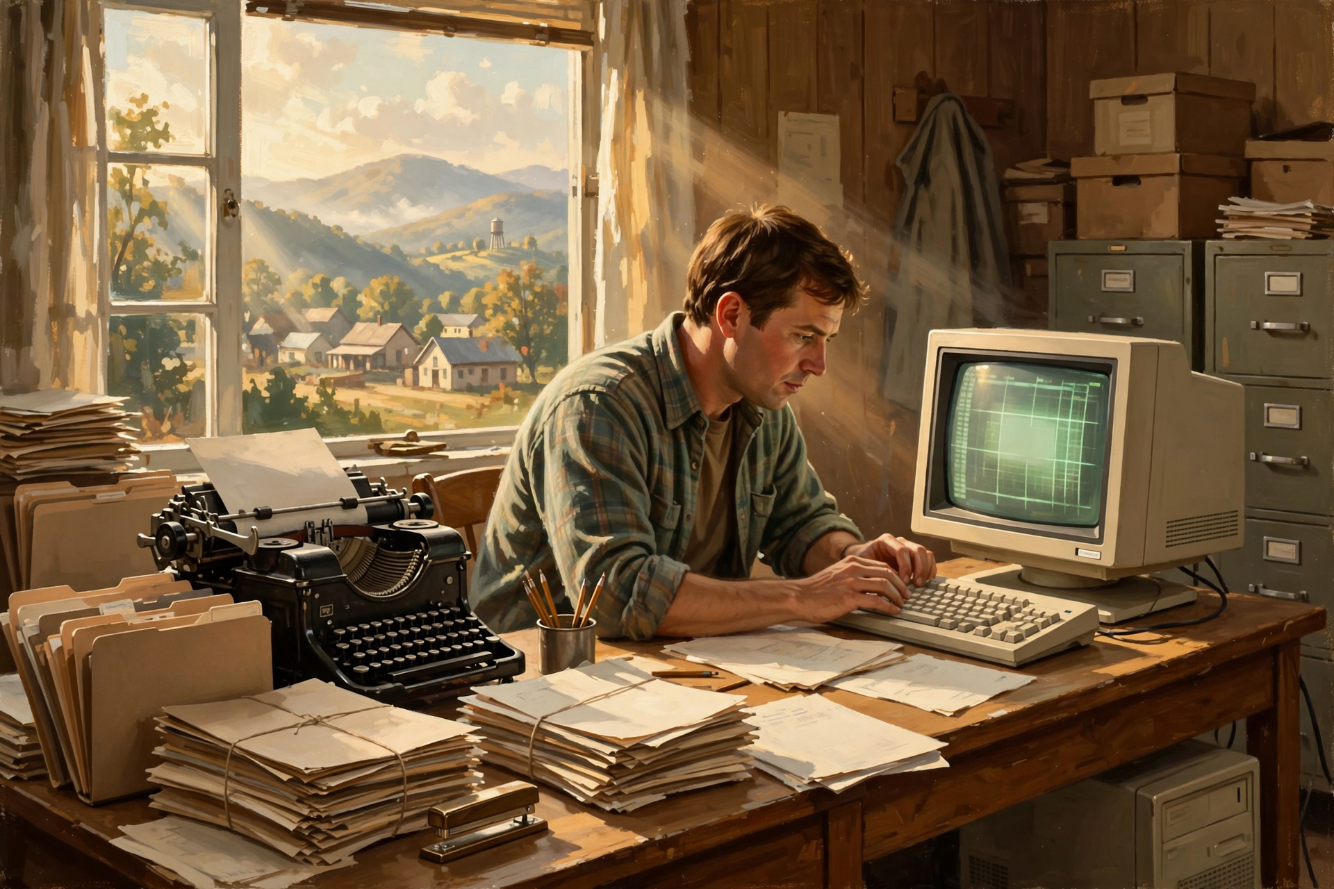 Illustration for 💻 Era Five: The Personal Computer Multiplies the Office Worker