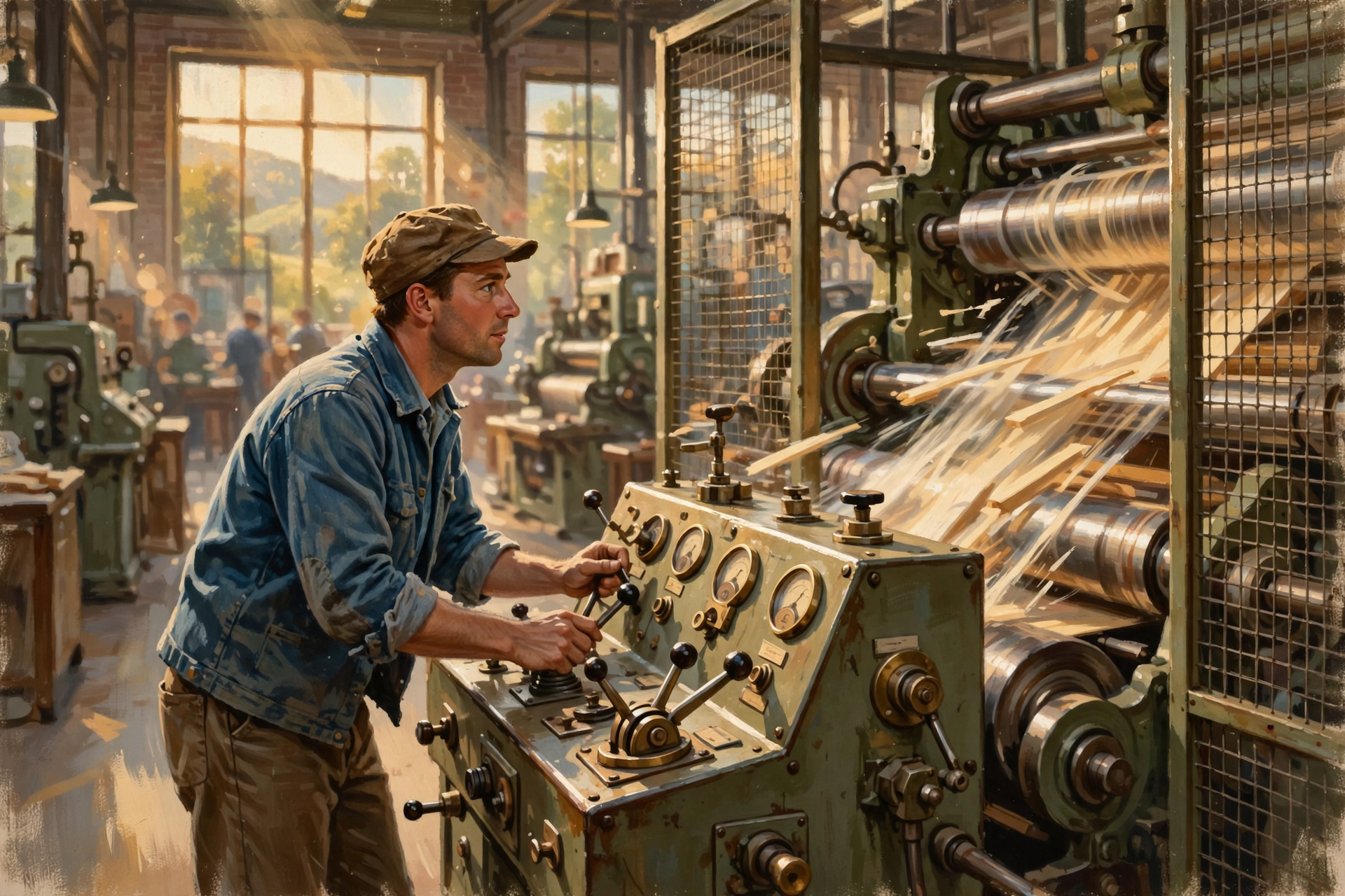 Illustration for ⚙️ Era Two: Machines Multiply Muscle