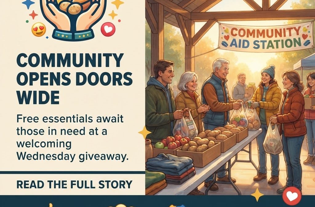 🍽️ Free Food and Clothing Giveaway in Sparta – Wednesday, September 9th