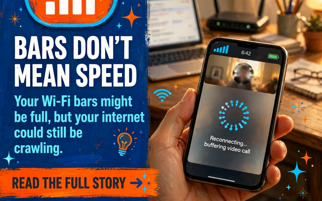 💻 Understanding Wi-Fi Bars vs. Internet Speed: A Local Tech Lesson