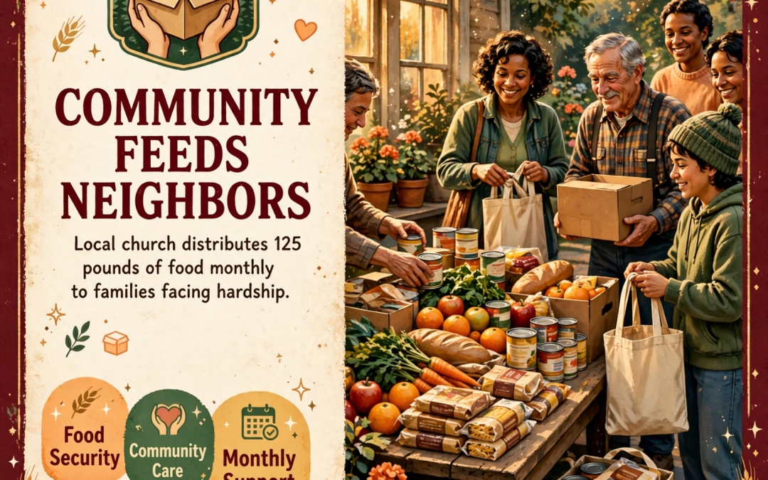 🍱 Bon Air Mountain Community Church Food Pantry Giveaway in Sparta, TN – 125 Pounds of Food, September 24th