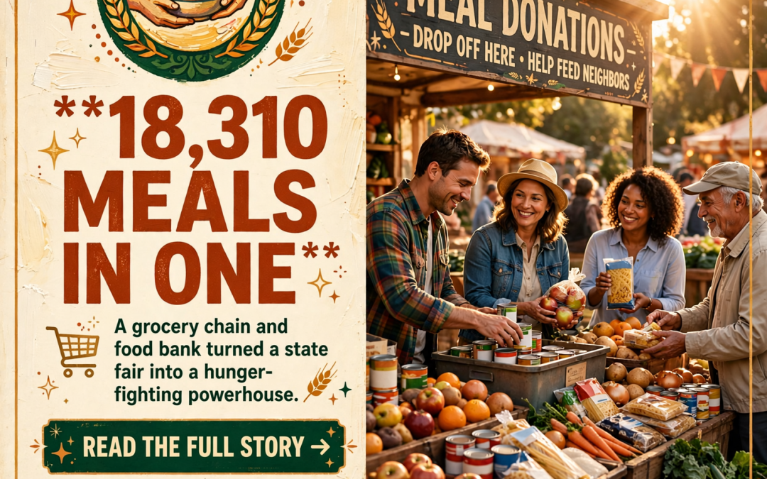 🍽️ Ingles Markets and MANNA FoodBank Raise 18,310 Meals at N.C. Mountain State Fair