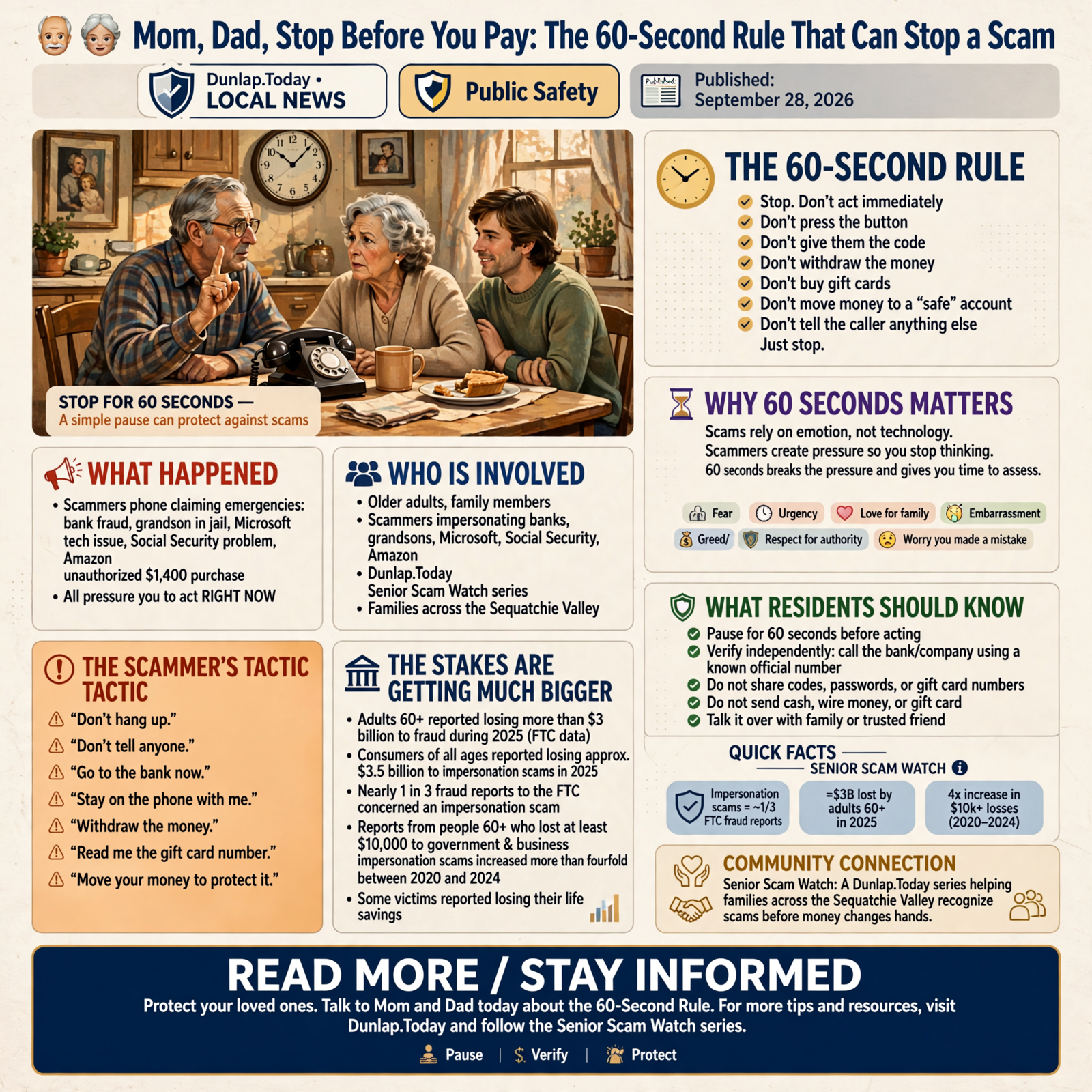 Story infographic