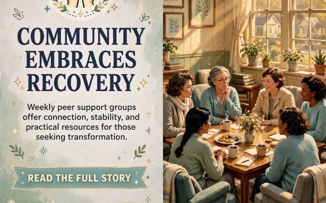 🤝 Recovery Support Programs Connect Weekly in Cornerstone Dr. Jasper – Women’s and Men’s Groups Offer Peer Support and Resources