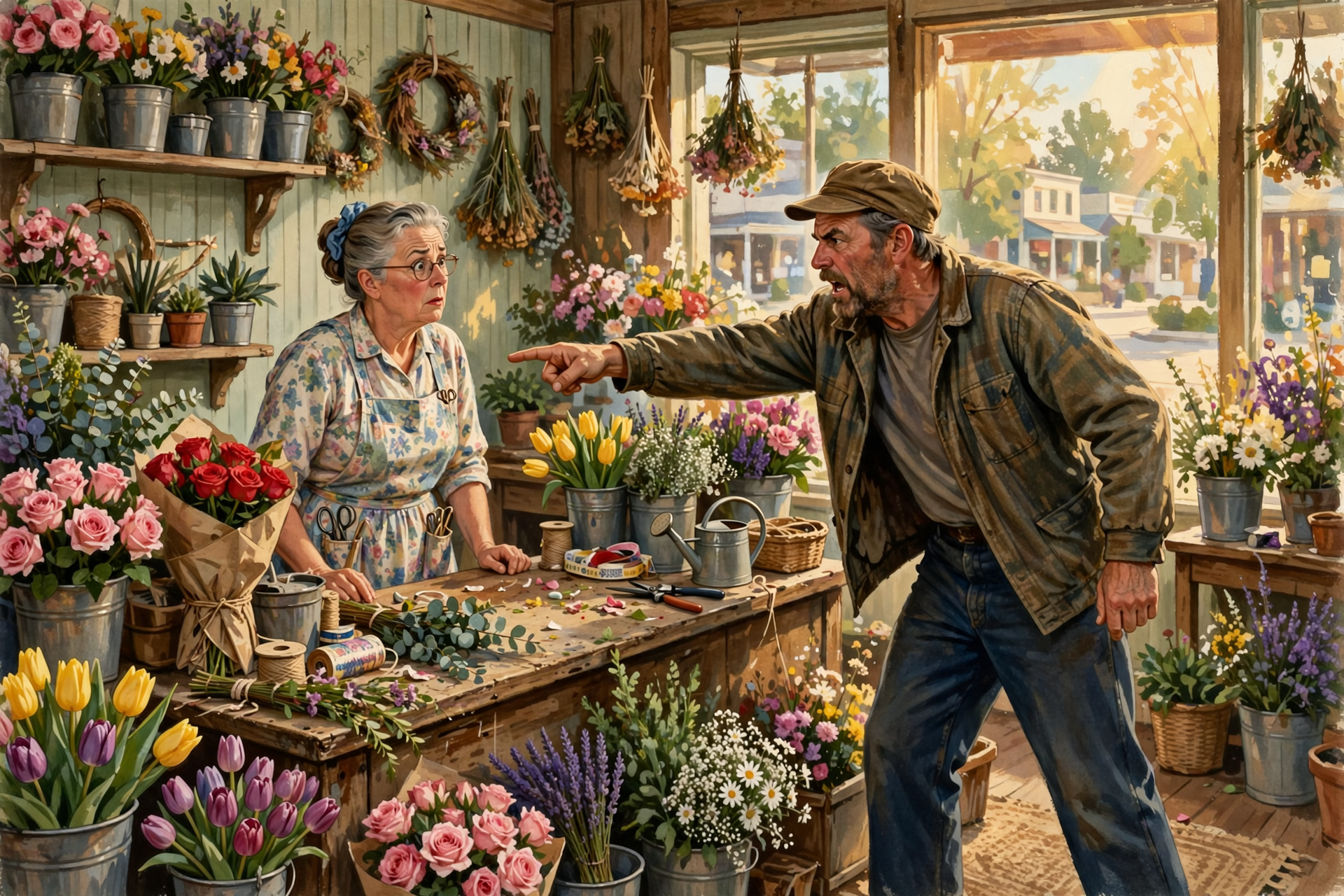 Illustration for 💐 Mary’s Flower Shop Encounters the Guardians of Creativity