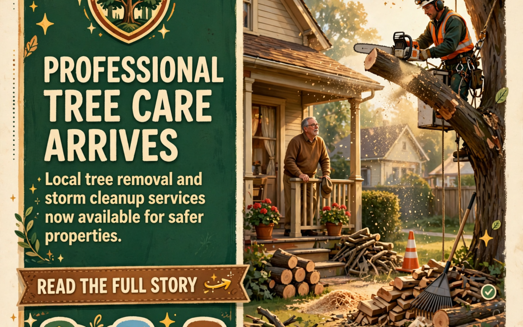 🌳 Tree Removal and Storm Cleanup Services Now Available