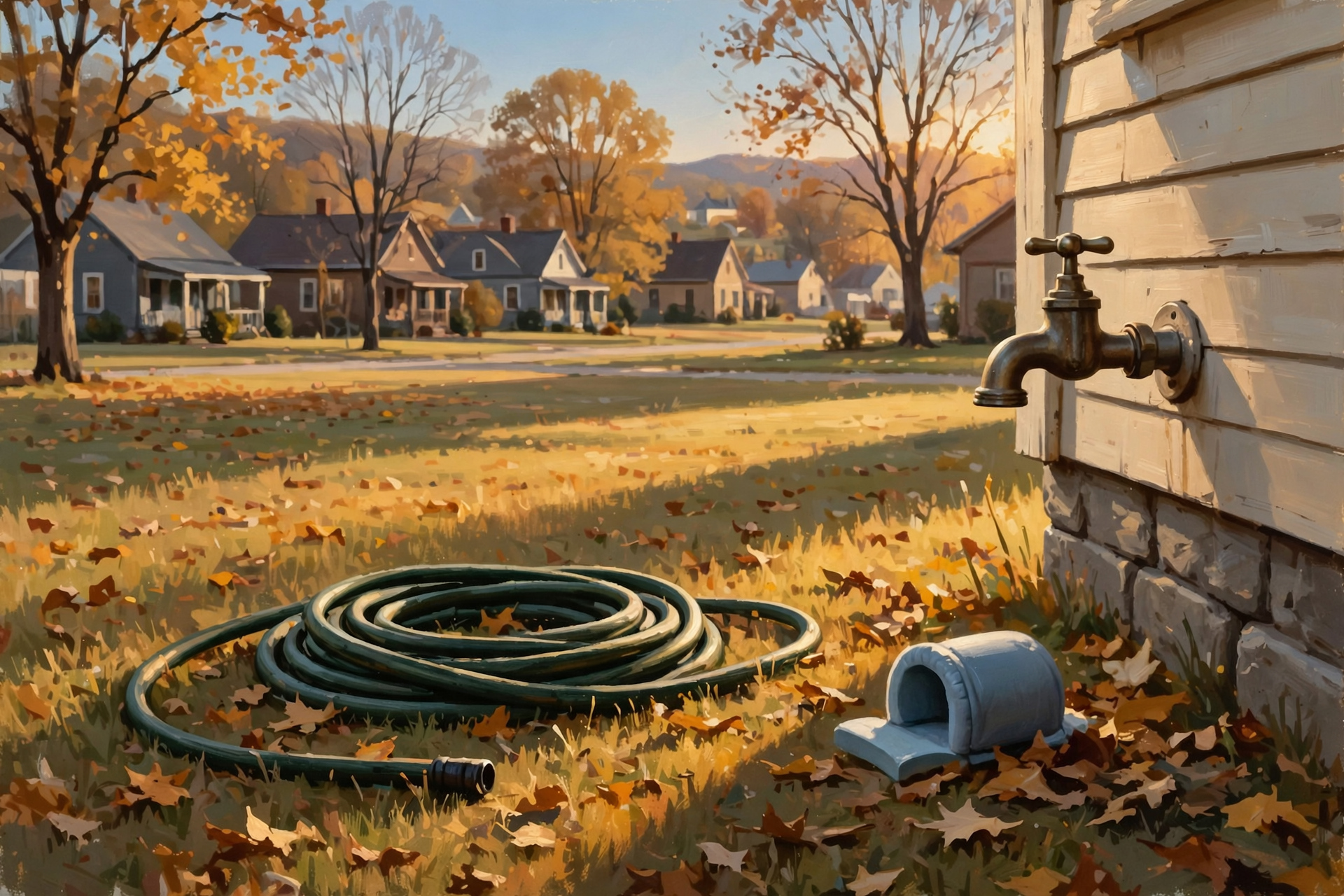 Illustration for ❄️ Saturday Night Near 40: Disconnect the Hose First