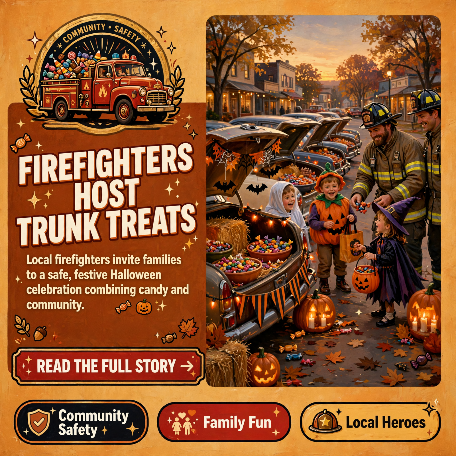 Featured image for "🎃 Fall Creek Falls Fire Department Hosts Trunk or Treat on Halloween"
